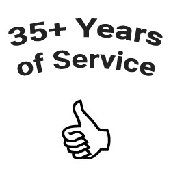 35 Plus Years of Service